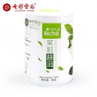 云南普洱茶生茶散茶 七彩云南茉莉散茶罐装 茉莉花茶办公室用茶